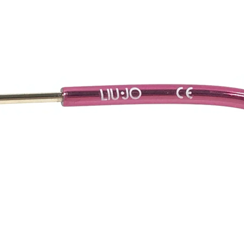 Liu Jo Sunglasses LJ2705 540 Gold Pink Cat Eye Frames with Brown Lenses